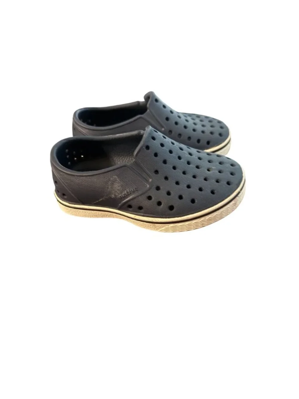Native Kids Jefferson Slip-On Shoes Navy Size C5 Durable Lightweight Design